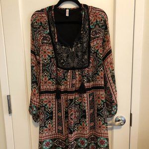 Boho Print Dress